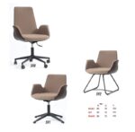 file sırt destekli ve ayarlanabilir başlıklı Zarif detaylarıyla dikkat çeken lüks 8218 Ofis Koltuklarılarımız